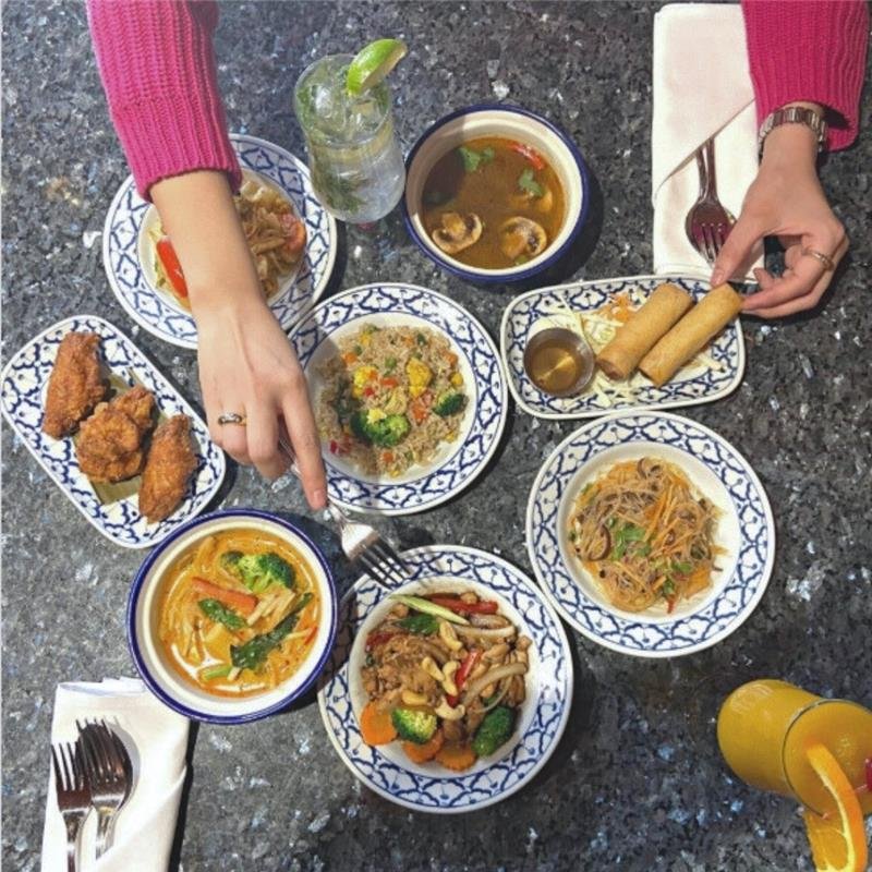 Savor the flavors of Thailand at Bangkok Garden in downtown Toronto—ThaiSELECT-certified for authentic cuisine, featuring a tranquil teak interior and a popular weekday lunch buffet.