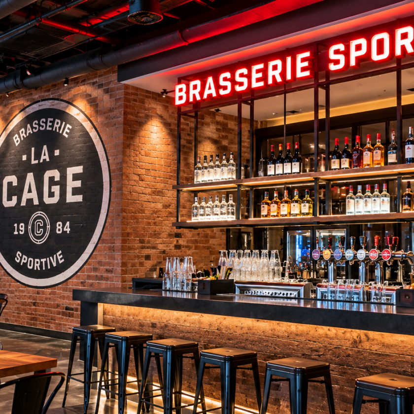 La Cage Takes Over Old St-Hubert Near Bell Centre